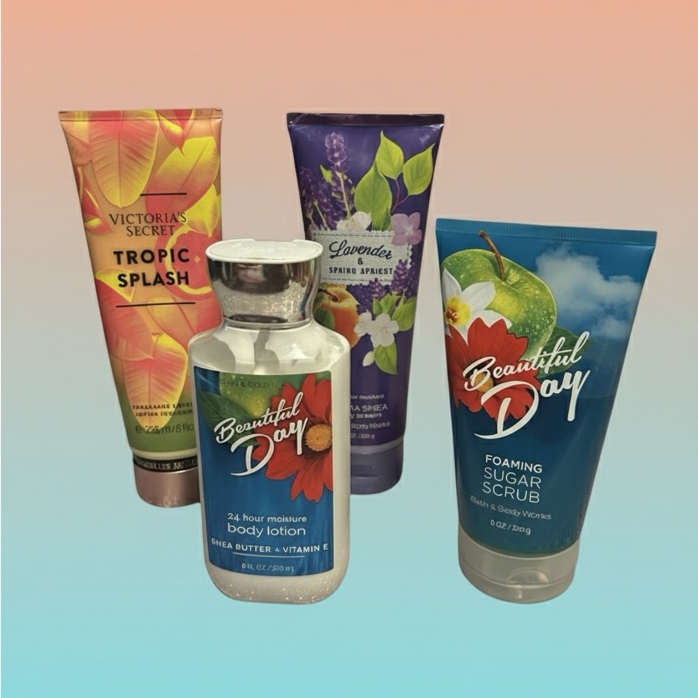 Tropic Splash Moisturizer with Pink and Orange Design